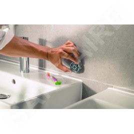Grohe QuickFix Start Cube - Distributeur de savon avec support, verre/chrome 41098000