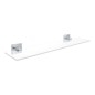 Grohe QuickFix Start Cube - Étagère, longueur 53 cm, verre/chrome 41109000 Grohe QuickFix Start Cube - Étagère, longueur 53 cm, verre/chrome 41109000