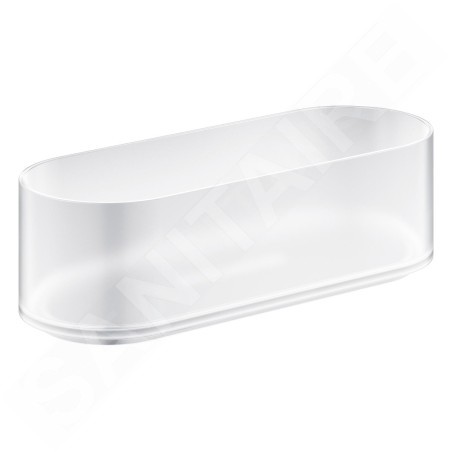 Grohe Selection - Tablette de douche, sans support, verre/blanc 41037000