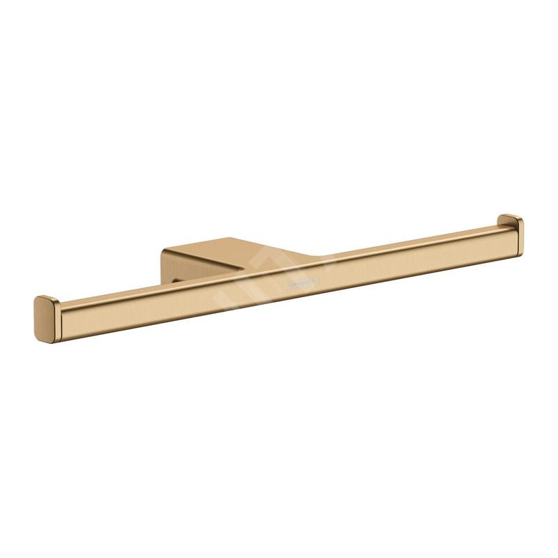 Hansgrohe AddStoris - Porte-papier toilette double, bronze brossé 41748140