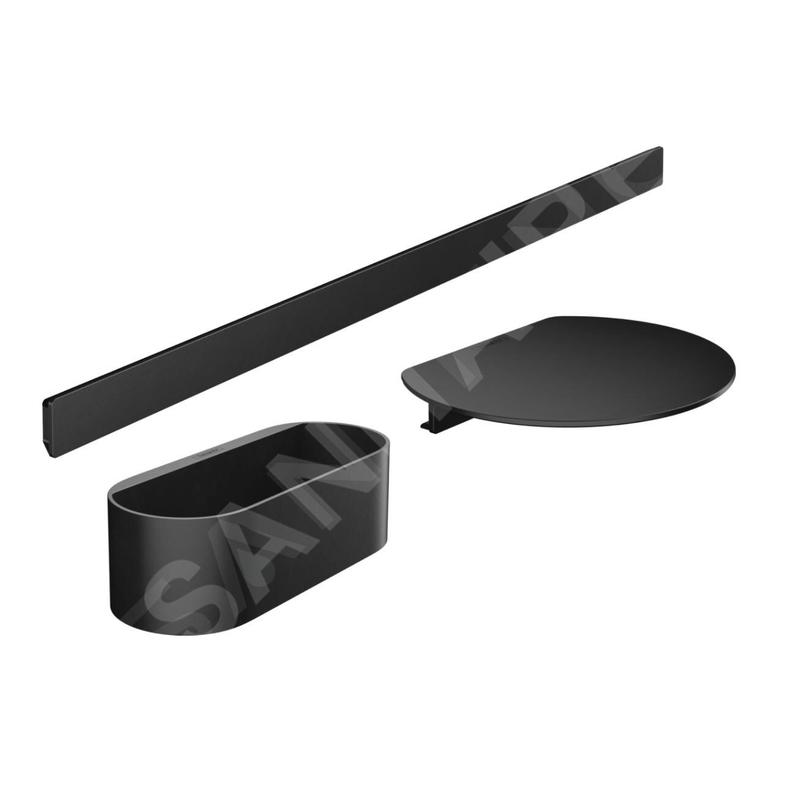 Hansgrohe WallStoris - Accessoires de salle de bain, noir mat 27966670