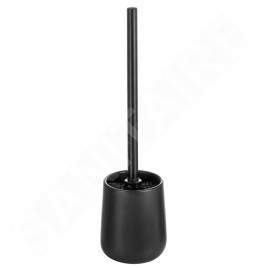 Aqualine Accessoires - Brosse de toilette sur pied, noir 08140