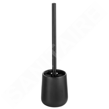 Aqualine Accessoires - Brosse de toilette sur pied, noir 08140