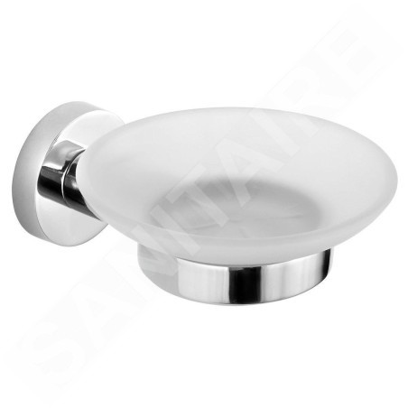 Aqualine Samba - Porte-savon, verre dépoli SB102