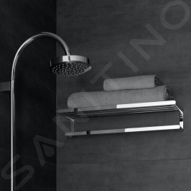 Keuco Elegance - Étagère avec porte-serviettes, longueur 620 mm, chrome 11675010000