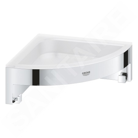 Grohe QuickFix Start Cube - Tablette d’angle, chrome 41106000