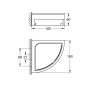 Grohe QuickFix Start Cube - Tablette d’angle, chrome 41106000 Grohe QuickFix Start Cube - Tablette d’angle, chrome 41106000