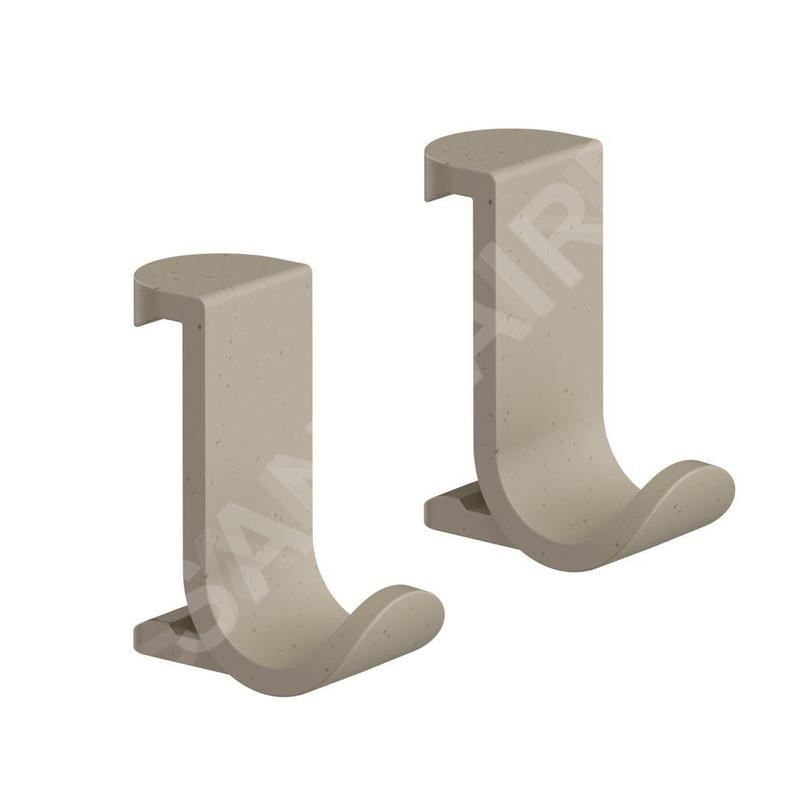 Hansgrohe WallStoris Planet Edition - Crochet, 2 pièces, beige 28915210