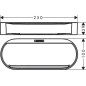 Hansgrohe WallStoris - Corbeille de rangement, blanc mat 27913700