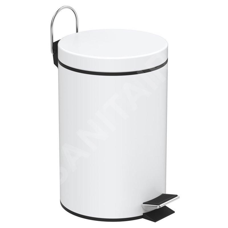 Aqualine Simple Line - Poubelle 3l, blanc 28103