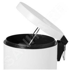 Aqualine Simple Line - Poubelle 3l, blanc 28103
