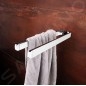 Nimco Nikau - Porte-serviettes, longueur 380 mm, chrome NK 30098-26