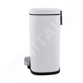 Nimco Poubelles - Poubelle, 5 l, blanc mat KOS 8005-05