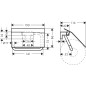 Hansgrohe AddStoris - Porte-papier toilette avec couvercle, chrome 41753000