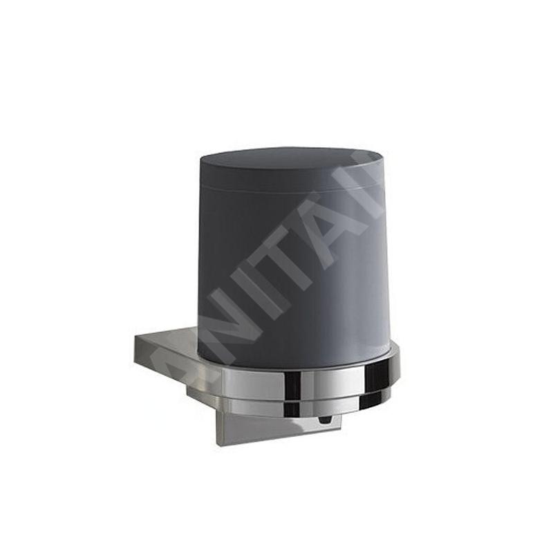 Keuco Collection Moll - Distributeur de savon avec support, 180 ml, anthracite/chrome 12752010101