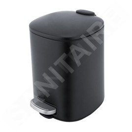 Nimco Poubelles - Poubelle, 5 l, noir mat KOS 9005-90