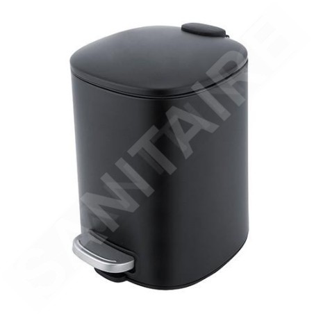 Nimco Poubelles - Poubelle, 5 l, noir mat KOS 9005-90