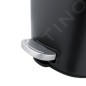 Nimco Poubelles - Poubelle, 5 l, noir mat KOS 9005-90