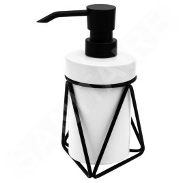 Sapho Ridder Mila - Distributeur de savon sur pied, blanc 2163501