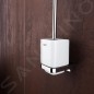 Nimco Maya - Brosse de WC avec support, céramique blanche / chrome MA 29094KN-26