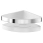 Keuco Collection Moll - Étagère d'angle, blanc/chrome 12757010000