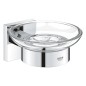 Grohe QuickFix Start Cube - Porte-savon avec support, verre/chrome 41096000