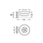 Grohe QuickFix Start Cube - Porte-savon avec support, verre/chrome 41096000