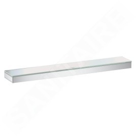 Hansgrohe Rainfinity - Étagère, longueur 500 mm, verre/chrome 26844000