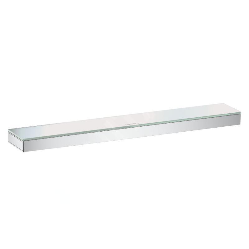 Hansgrohe Rainfinity - Étagère, longueur 500 mm, verre/chrome 26844000
