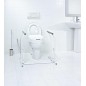 Sapho Ridder Poignées - Barres d'appui mobiles pour WC, blanc A0110101