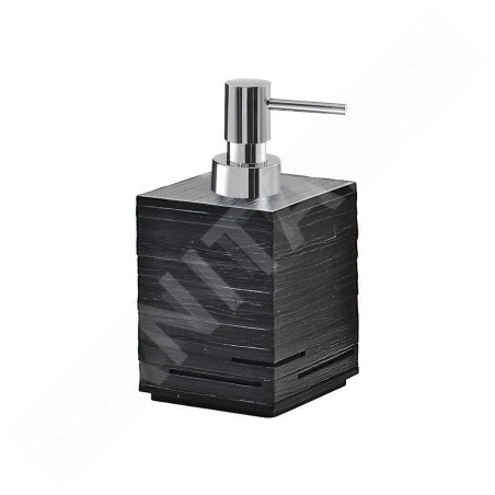 Sapho Gedy Quadrotto - Distributeur de savon à poser, noir QU8114