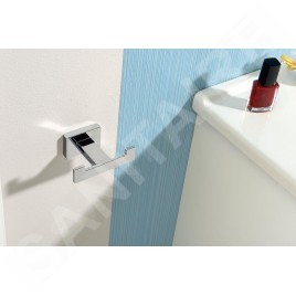 Aqualine Apollo - Portant serviette double, chrome 1416-23