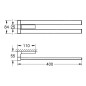 Grohe Selection Cube - Double porte-serviettes, chrome 40768000