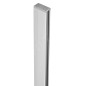 Polysan Zoom Line - Profil d'élargissement 15 mm, chrome ZL915 Polysan Zoom Line - Profil d'élargissement 15 mm, chrome ZL915