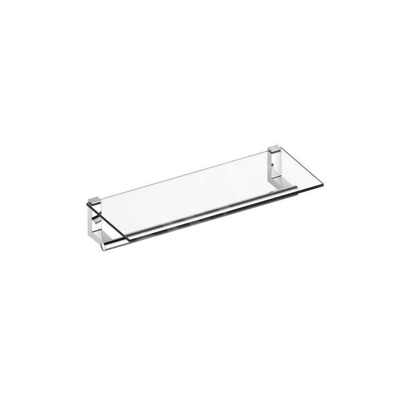 Keuco Plan - Étagère avec porte-serviette, longueur 600 mm, chrome / verre 14975010000