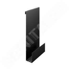 Keuco Accessoires de salle de bains - Tablette de douche, longueur 320 mm, noir mat 24951370000