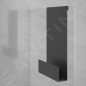 Keuco Accessoires de salle de bains - Tablette de douche, longueur 320 mm, noir mat 24951370000