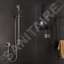 Keuco Accessoires de salle de bains - Tablette de douche, longueur 320 mm, noir mat 24951370000