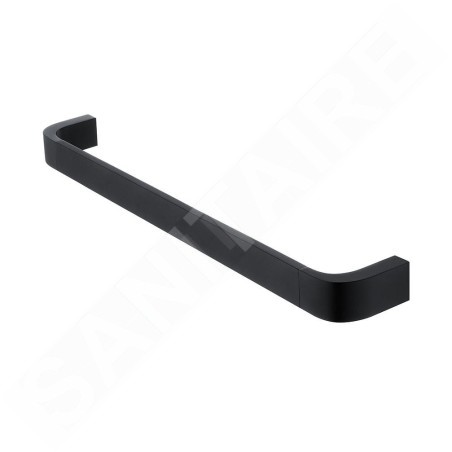Nimco Nikau - Porte-serviettes, longueur 400 mm, noir mat NKC 30046-90