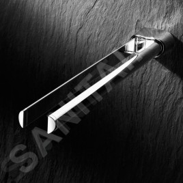Keuco Elegance - Porte-serviettes double, longueur 450 mm, chrome 11618010000