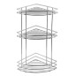 Aqualine Chrom Line - Tablette murale d’angle, chrome 37015