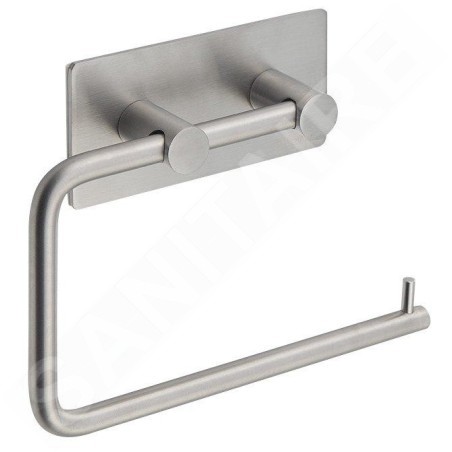 Sapho Accessoires - Porte-rouleaux WC autocollant, inox brossé 33207