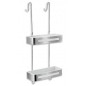 Novaservis Titania Yacore - Double étagère, inox brossé 65575,4 Novaservis Titania Yacore - Double étagère, inox brossé 65575,4