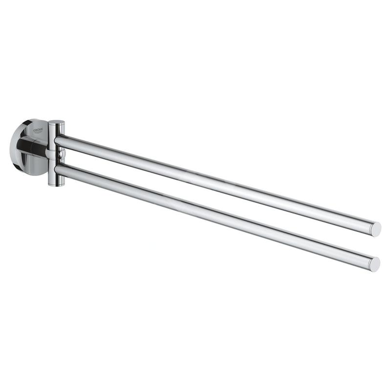 Grohe QuickFix Start - Porte-serviettes double, longueur 44 cm, chrome 41183000