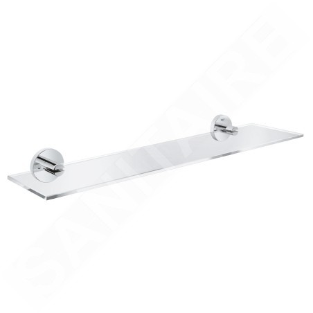 Grohe QuickFix Start - Étagère, longueur 53 cm, verre/chrome 41202000
