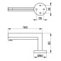 Keuco Edition 90 - Porte-papier toilette, chrome 19062010000