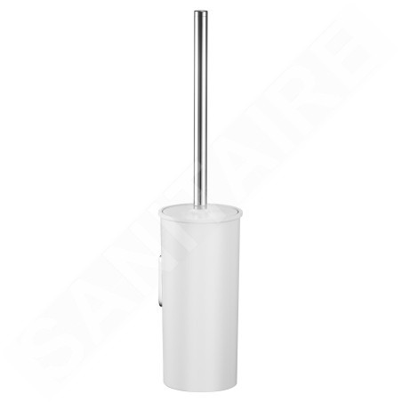 Keuco Collection Moll - Brosse de toilette avec support, blanc/chrome 12764010100