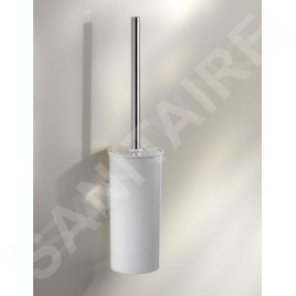 Keuco Collection Moll - Brosse de toilette avec support, blanc/chrome 12764010100