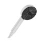 Hansgrohe WallStoris - Set de pommeau de douche 105, 3 jets et accessoires de salle de bain, blanc mat 24291700 Hansgrohe WallStoris - Set de pommeau de douche 105, 3 jets et accessoires de salle de bain, blanc mat 24291700