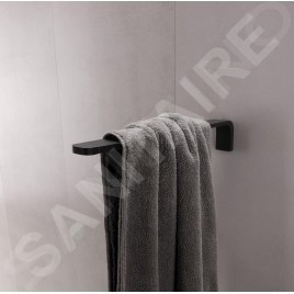 Nimco Nikau - Porte-serviettes, longueur 380 mm, noir mat NKC 30097-90